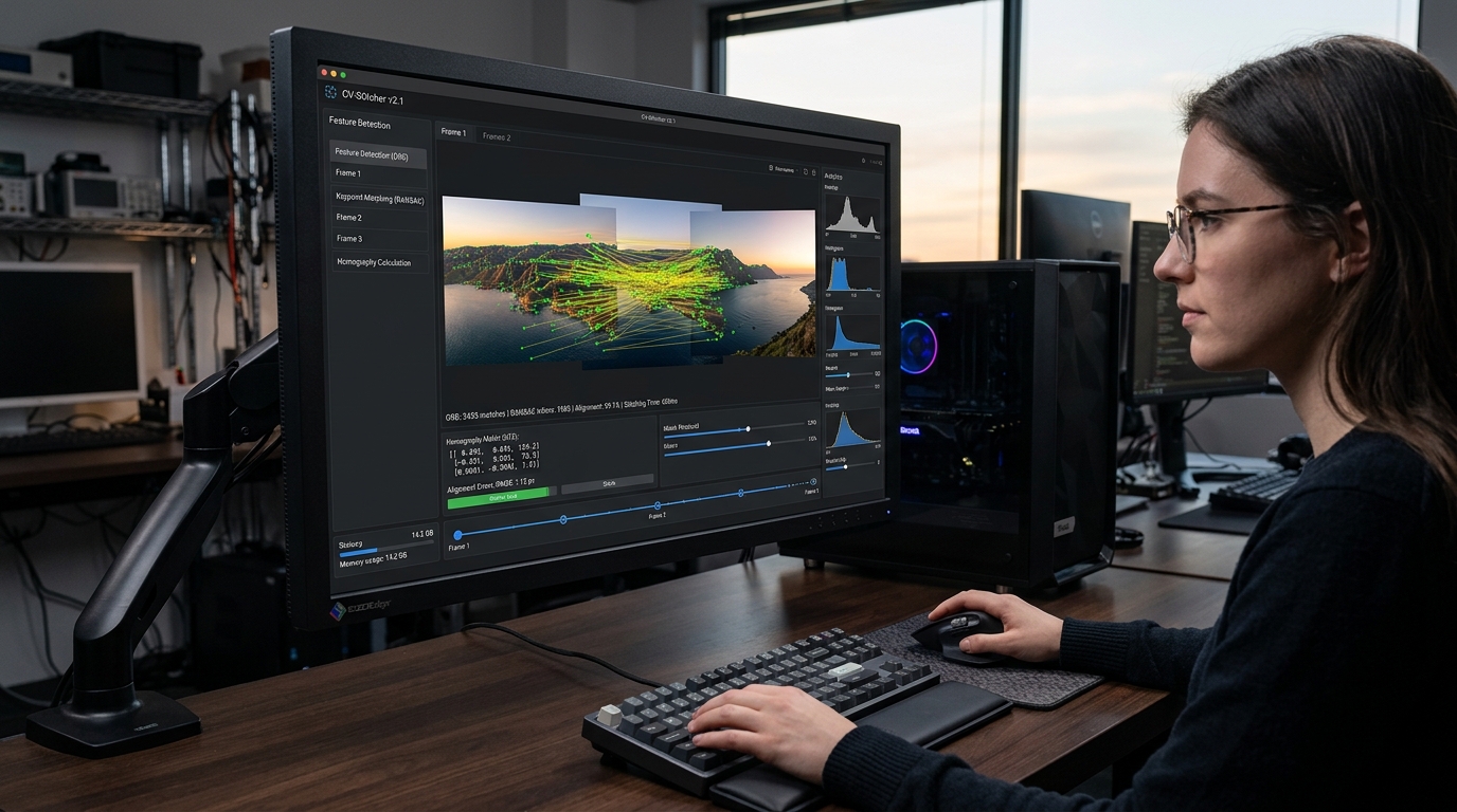 OpenCV ile Panoramik Görüntü Birleştirme
